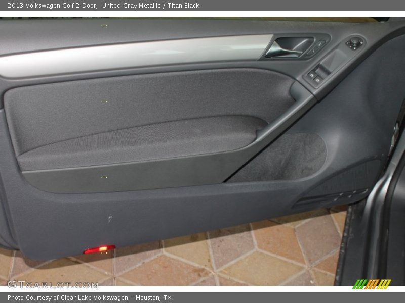 United Gray Metallic / Titan Black 2013 Volkswagen Golf 2 Door