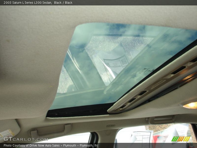Black / Black 2003 Saturn L Series L300 Sedan
