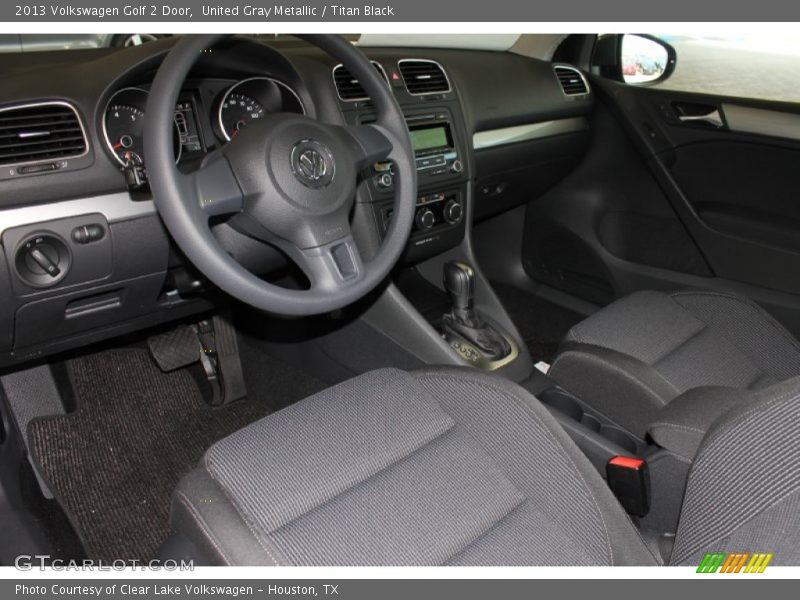 United Gray Metallic / Titan Black 2013 Volkswagen Golf 2 Door