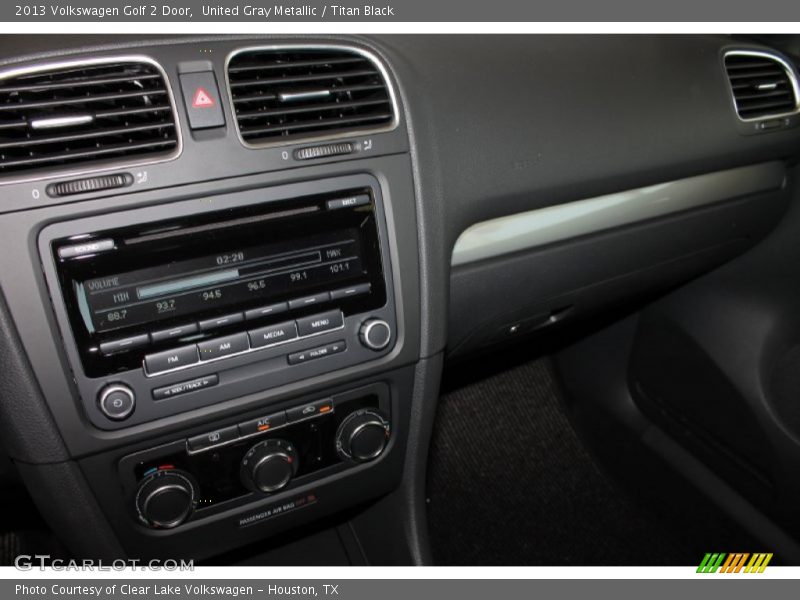United Gray Metallic / Titan Black 2013 Volkswagen Golf 2 Door