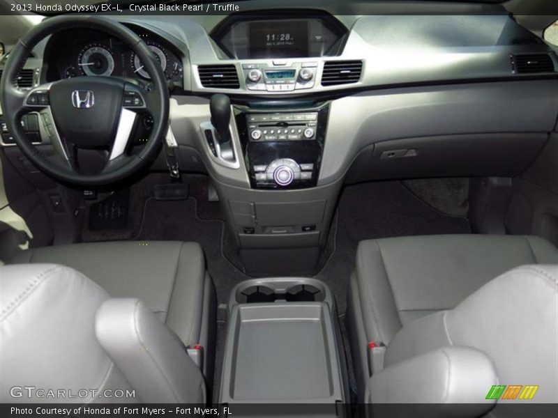 Crystal Black Pearl / Truffle 2013 Honda Odyssey EX-L