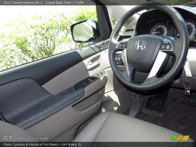 Crystal Black Pearl / Truffle 2013 Honda Odyssey EX-L