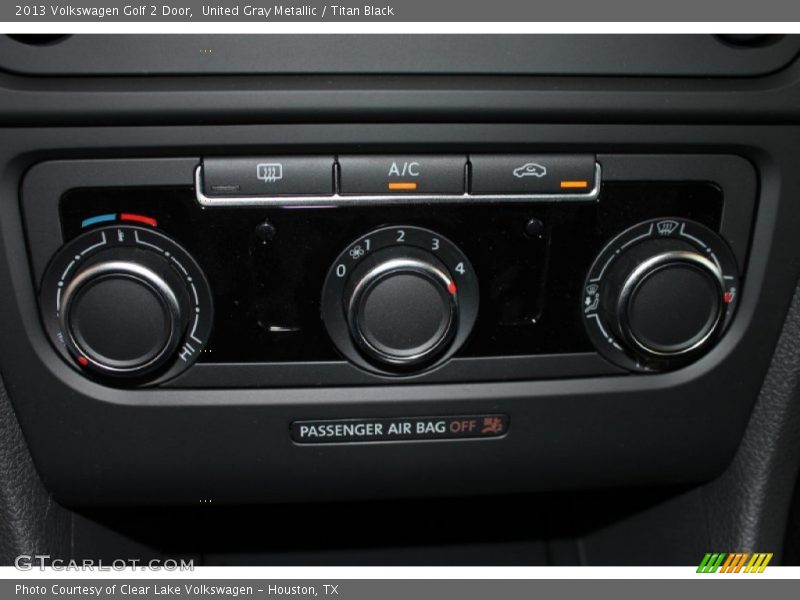 United Gray Metallic / Titan Black 2013 Volkswagen Golf 2 Door