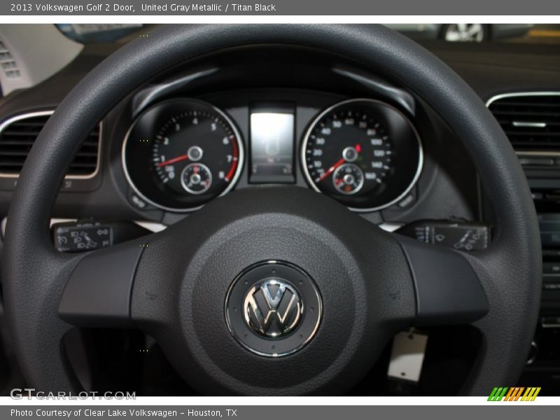 United Gray Metallic / Titan Black 2013 Volkswagen Golf 2 Door