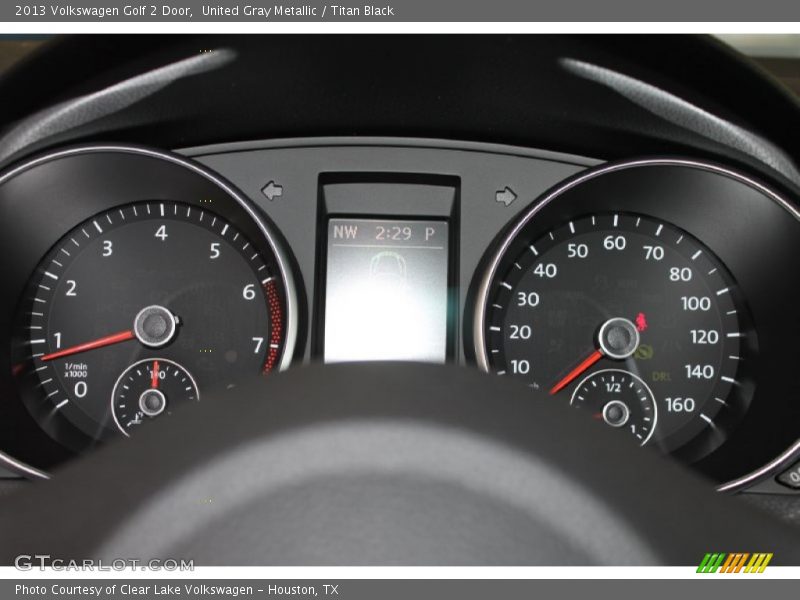 United Gray Metallic / Titan Black 2013 Volkswagen Golf 2 Door