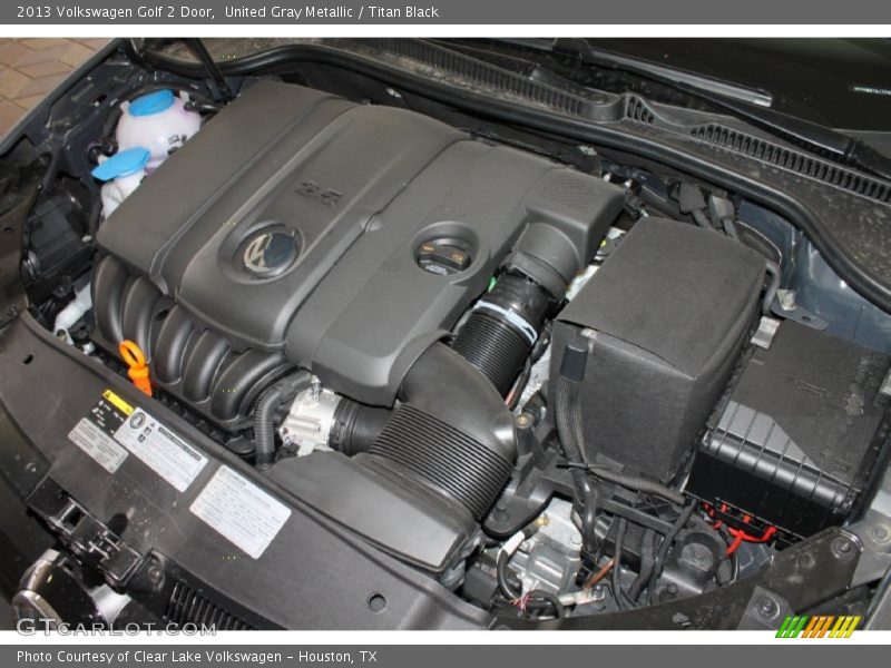 United Gray Metallic / Titan Black 2013 Volkswagen Golf 2 Door