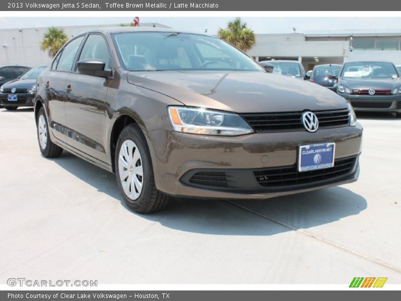 Toffee Brown Metallic / Latte Macchiato 2013 Volkswagen Jetta S Sedan