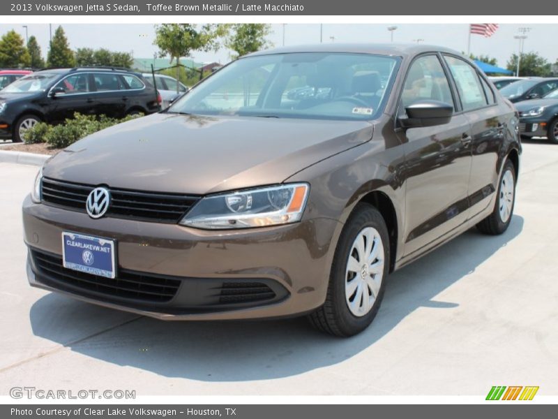 Toffee Brown Metallic / Latte Macchiato 2013 Volkswagen Jetta S Sedan