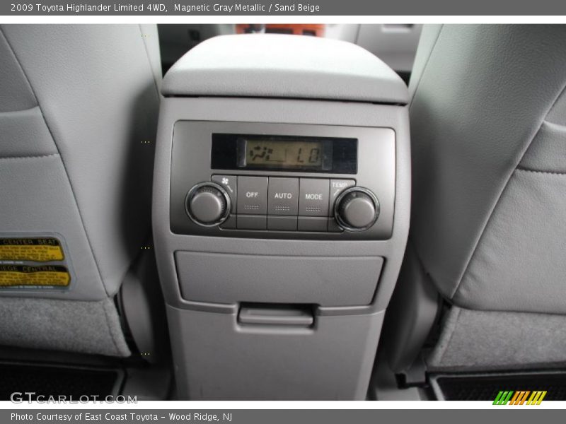 Magnetic Gray Metallic / Sand Beige 2009 Toyota Highlander Limited 4WD