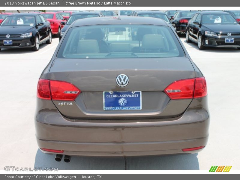 Toffee Brown Metallic / Latte Macchiato 2013 Volkswagen Jetta S Sedan
