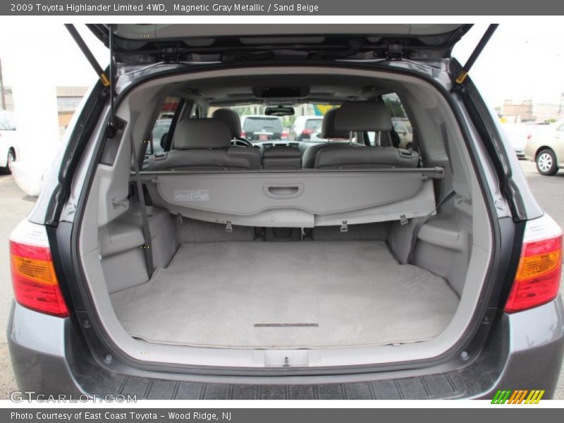 Magnetic Gray Metallic / Sand Beige 2009 Toyota Highlander Limited 4WD