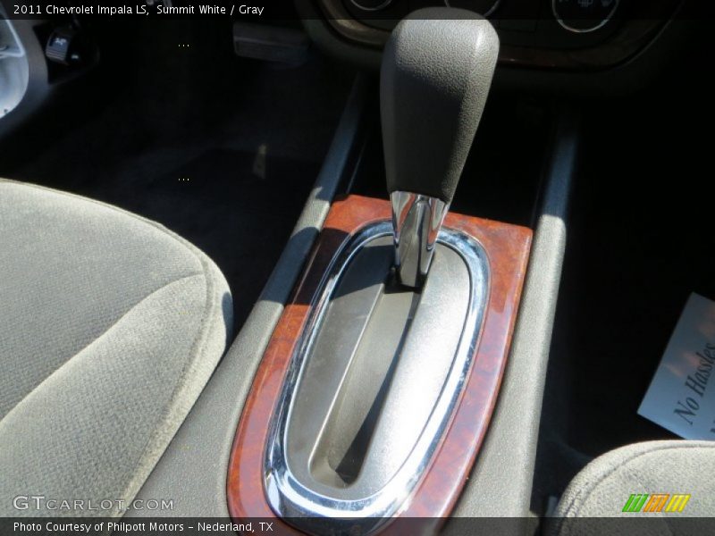 Summit White / Gray 2011 Chevrolet Impala LS