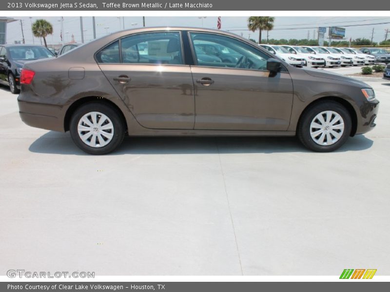 Toffee Brown Metallic / Latte Macchiato 2013 Volkswagen Jetta S Sedan