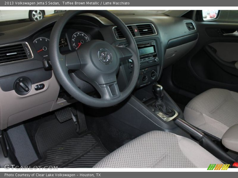 Toffee Brown Metallic / Latte Macchiato 2013 Volkswagen Jetta S Sedan