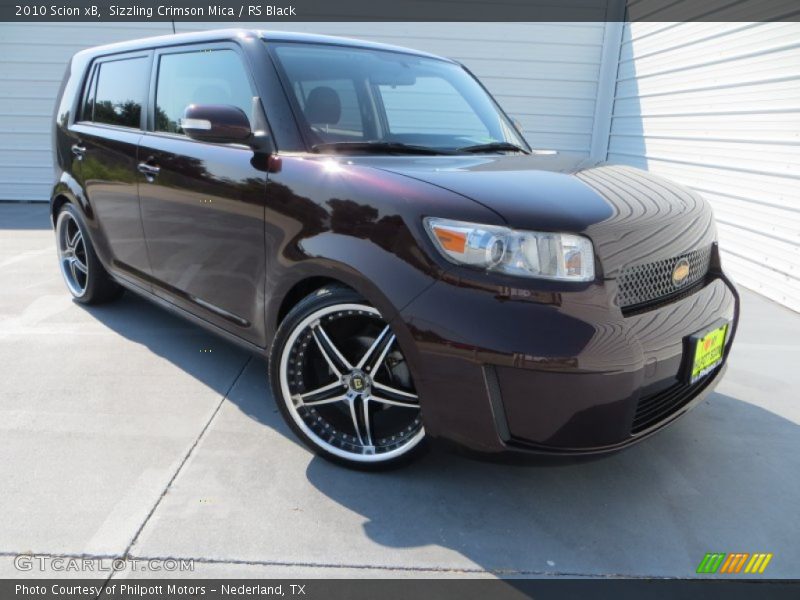 Sizzling Crimson Mica / RS Black 2010 Scion xB