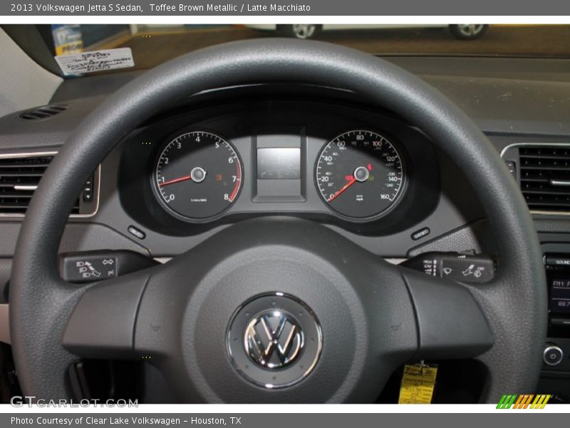 Toffee Brown Metallic / Latte Macchiato 2013 Volkswagen Jetta S Sedan