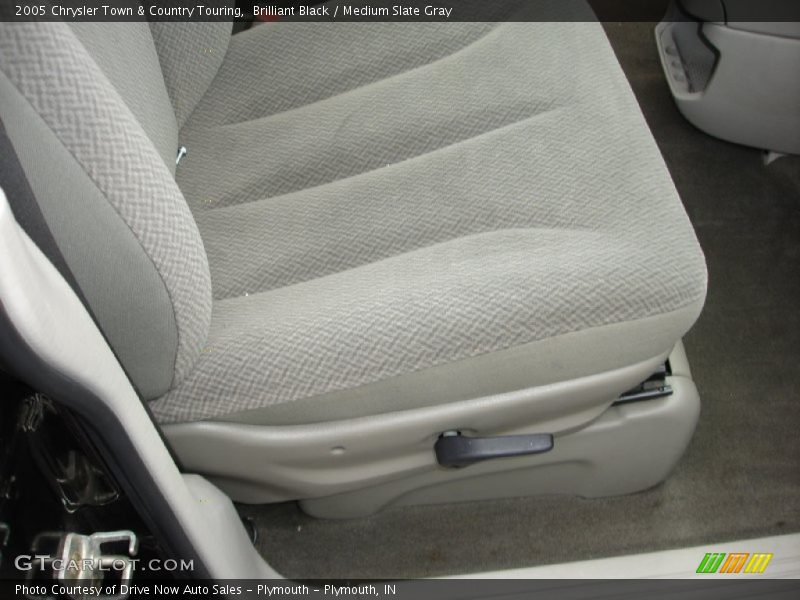 Brilliant Black / Medium Slate Gray 2005 Chrysler Town & Country Touring