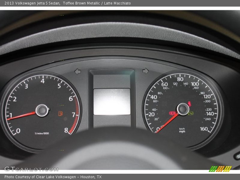 Toffee Brown Metallic / Latte Macchiato 2013 Volkswagen Jetta S Sedan