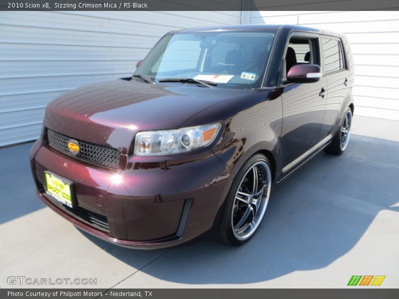 Sizzling Crimson Mica / RS Black 2010 Scion xB