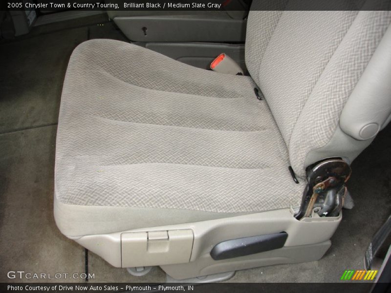 Brilliant Black / Medium Slate Gray 2005 Chrysler Town & Country Touring