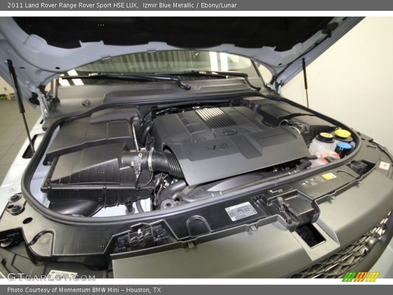 Izmir Blue Metallic / Ebony/Lunar 2011 Land Rover Range Rover Sport HSE LUX
