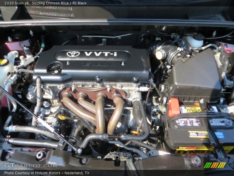 Sizzling Crimson Mica / RS Black 2010 Scion xB