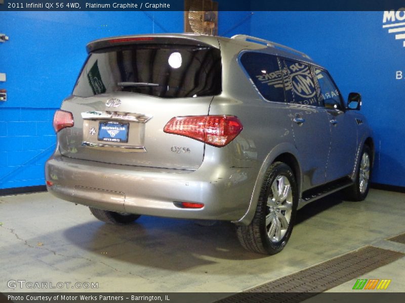 Platinum Graphite / Graphite 2011 Infiniti QX 56 4WD