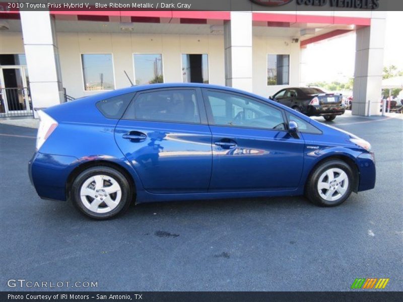 Blue Ribbon Metallic / Dark Gray 2010 Toyota Prius Hybrid V
