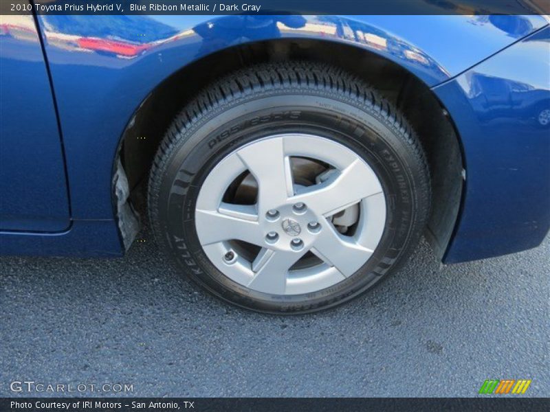 Blue Ribbon Metallic / Dark Gray 2010 Toyota Prius Hybrid V
