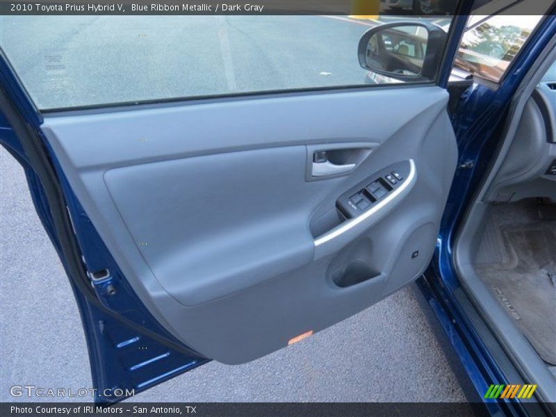Blue Ribbon Metallic / Dark Gray 2010 Toyota Prius Hybrid V