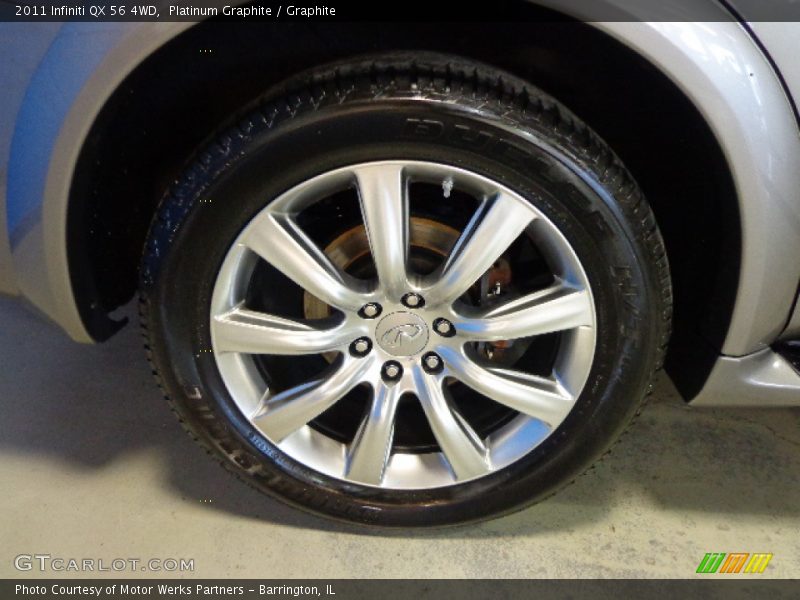 Platinum Graphite / Graphite 2011 Infiniti QX 56 4WD