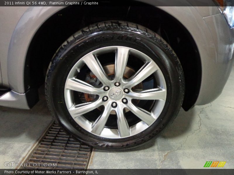 Platinum Graphite / Graphite 2011 Infiniti QX 56 4WD