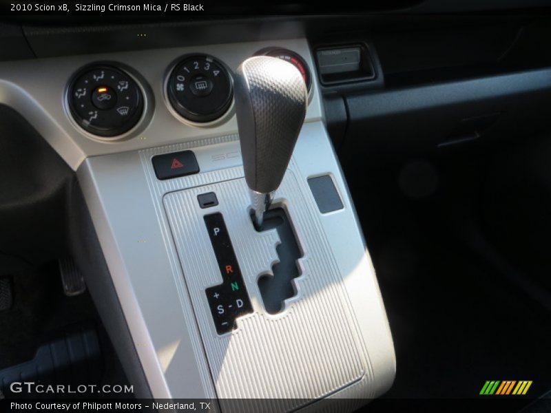 Sizzling Crimson Mica / RS Black 2010 Scion xB