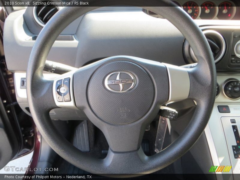 Sizzling Crimson Mica / RS Black 2010 Scion xB