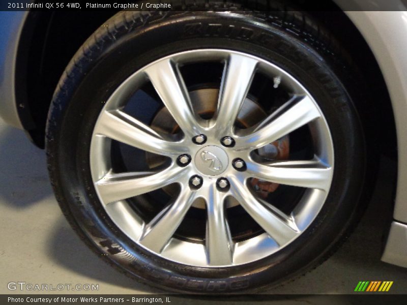 Platinum Graphite / Graphite 2011 Infiniti QX 56 4WD