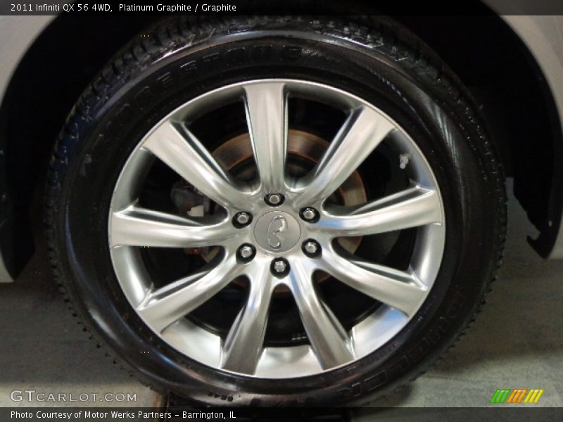 Platinum Graphite / Graphite 2011 Infiniti QX 56 4WD