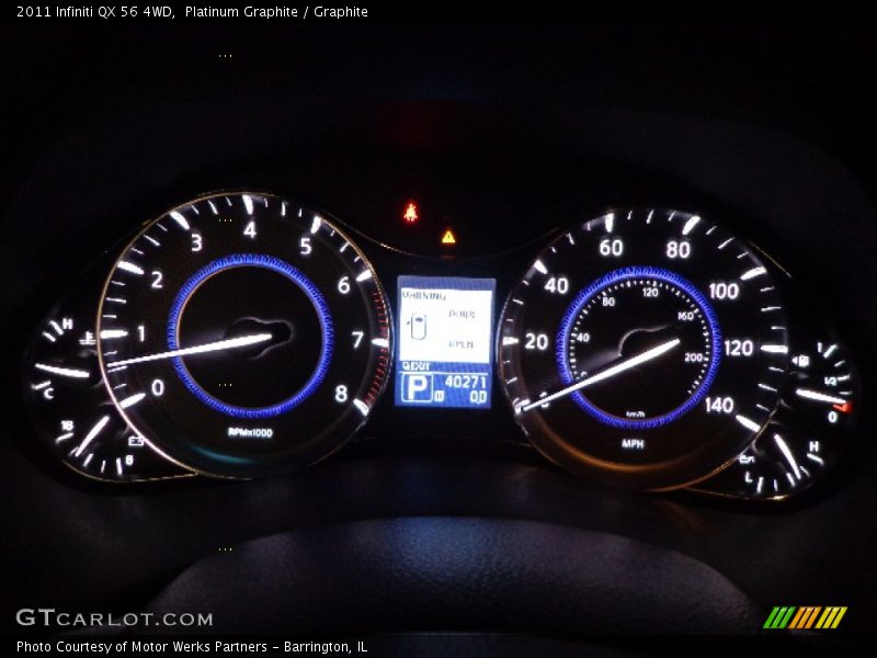 Platinum Graphite / Graphite 2011 Infiniti QX 56 4WD
