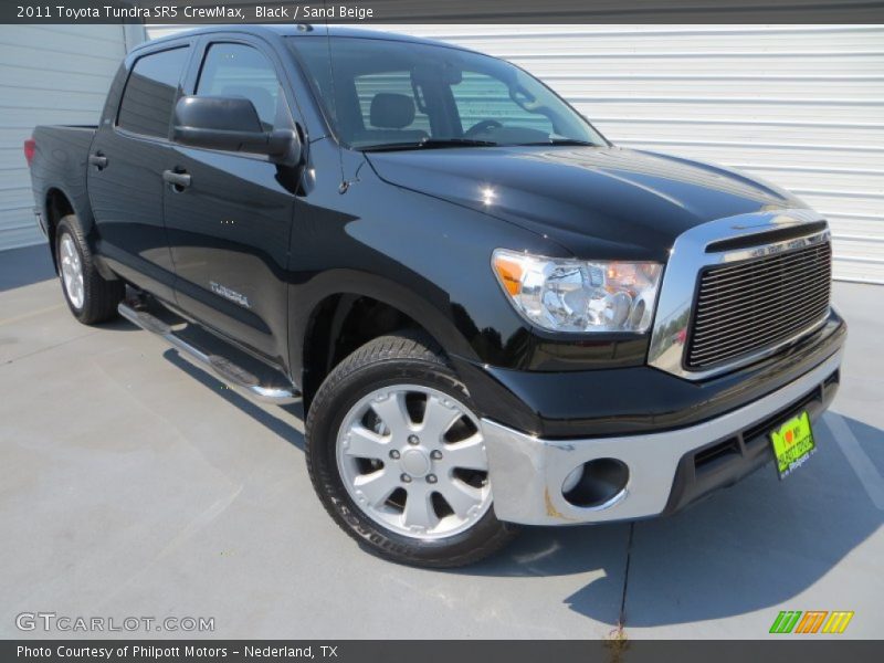 Black / Sand Beige 2011 Toyota Tundra SR5 CrewMax