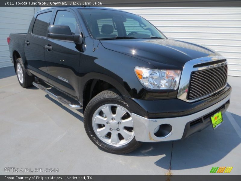 Black / Sand Beige 2011 Toyota Tundra SR5 CrewMax