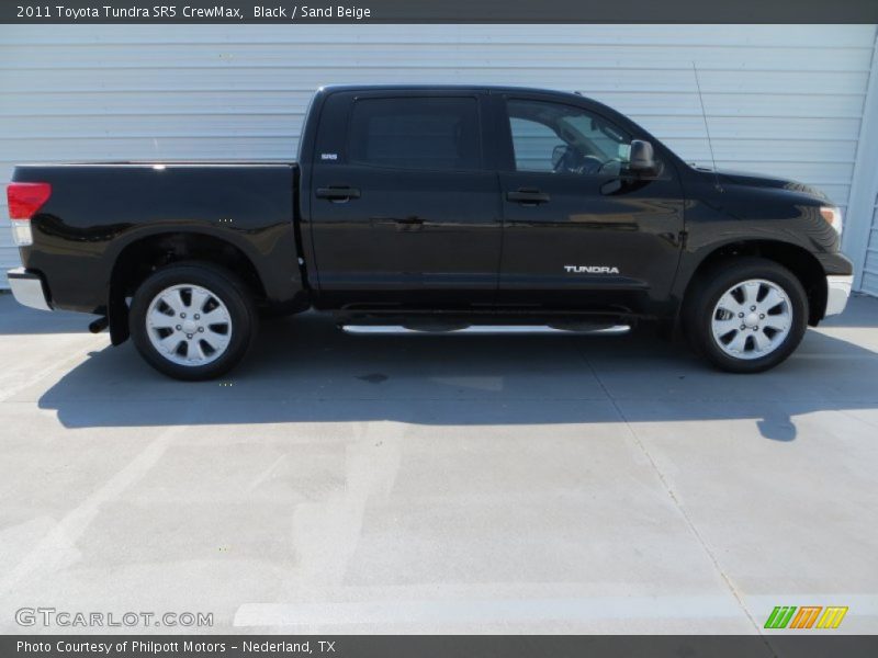 Black / Sand Beige 2011 Toyota Tundra SR5 CrewMax