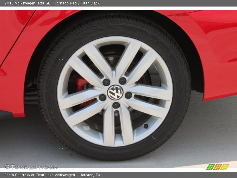 Tornado Red / Titan Black 2013 Volkswagen Jetta GLI