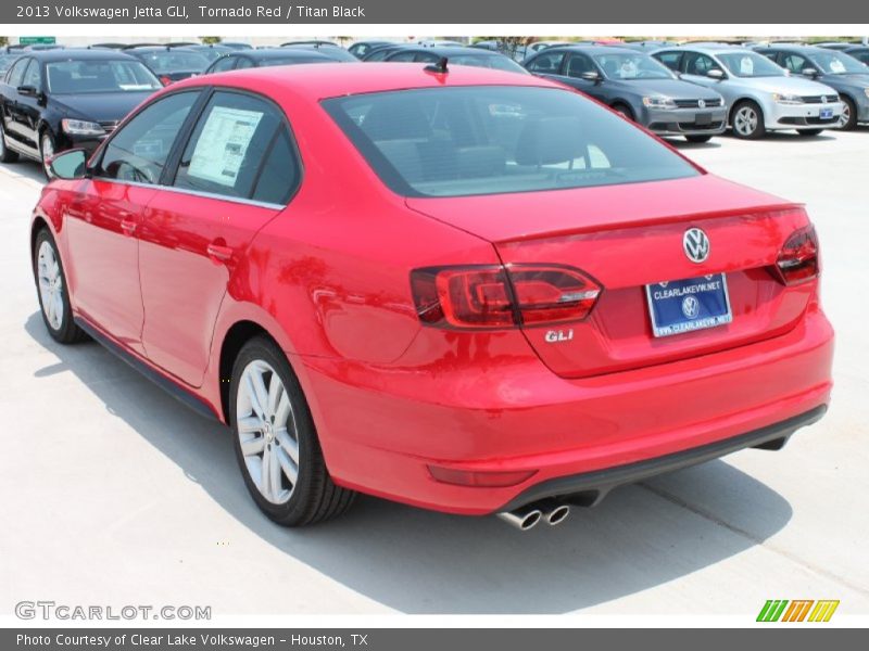 Tornado Red / Titan Black 2013 Volkswagen Jetta GLI