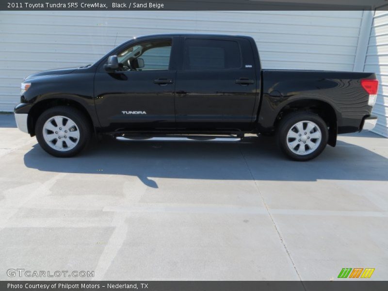 Black / Sand Beige 2011 Toyota Tundra SR5 CrewMax