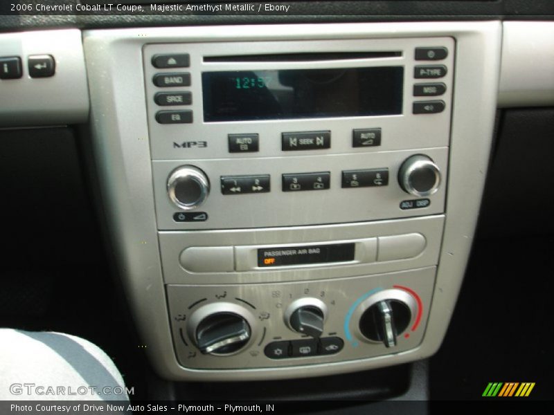 Controls of 2006 Cobalt LT Coupe