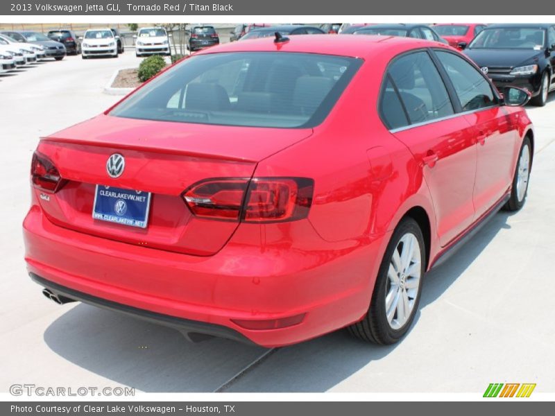 Tornado Red / Titan Black 2013 Volkswagen Jetta GLI