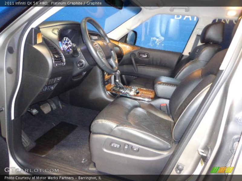 Platinum Graphite / Graphite 2011 Infiniti QX 56 4WD