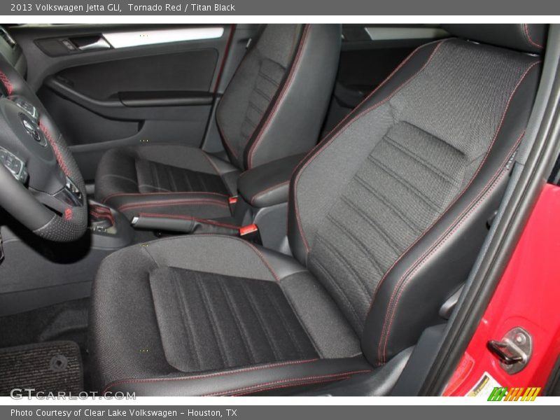 Tornado Red / Titan Black 2013 Volkswagen Jetta GLI