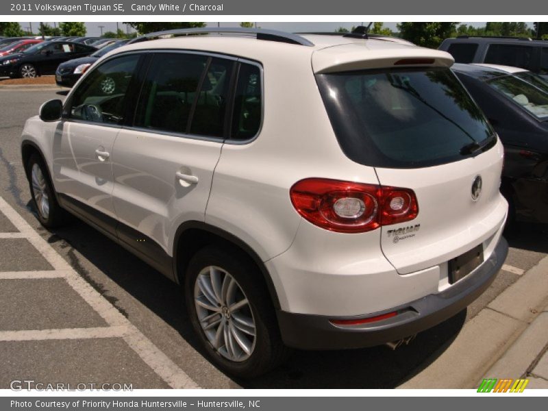 Candy White / Charcoal 2011 Volkswagen Tiguan SE
