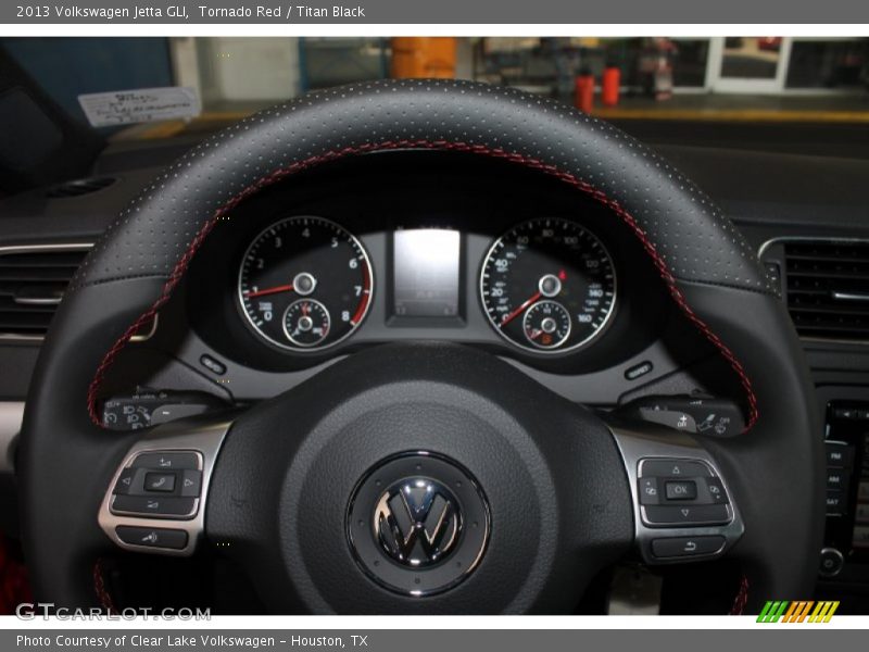 Tornado Red / Titan Black 2013 Volkswagen Jetta GLI