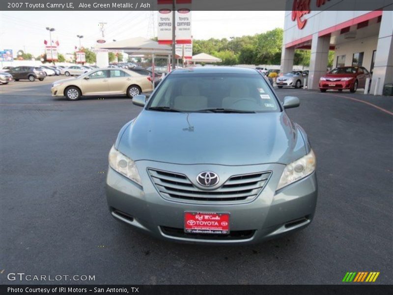Aloe Green Metallic / Ash 2007 Toyota Camry LE
